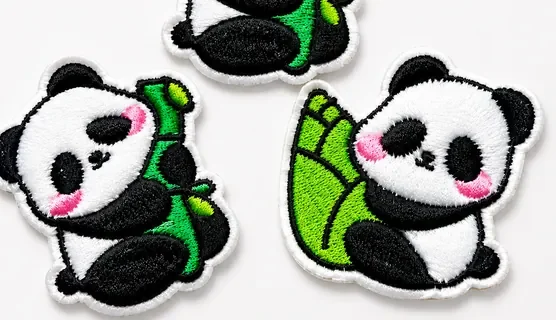 Custom Eco-Friendly Laser Cut Chenille Patch Self-Adhesive Back Embroidered Badge for Bags…