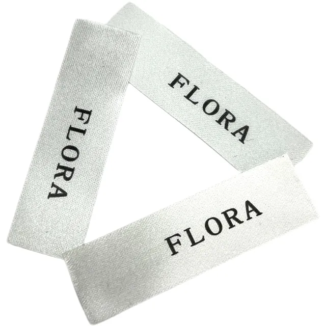 Custom Logo Printed Eco-Friendly Felt Care Labels for Garments Shoes & Bags-Roll Shape