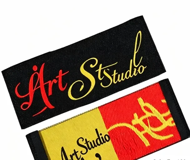 Bestseller High Quality Eco-Friendly End Fold Luxury Embroidered 3D LOGO 100% Polyester…