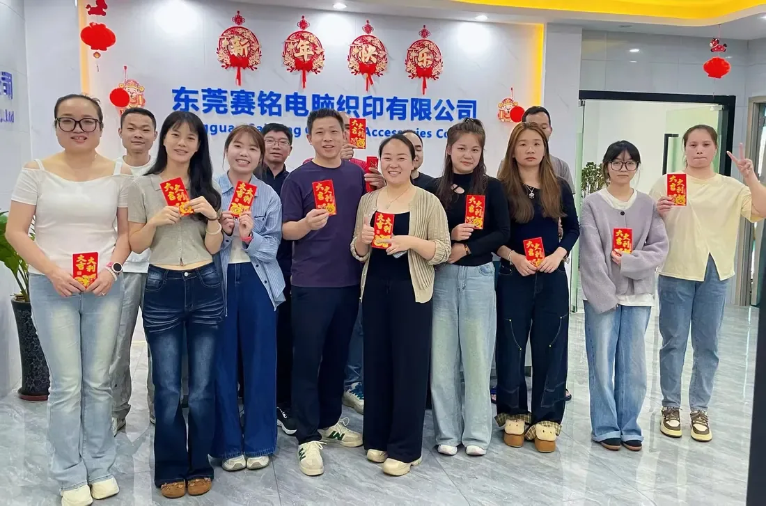 SAIM Label team members supporting sales artwork and order communication