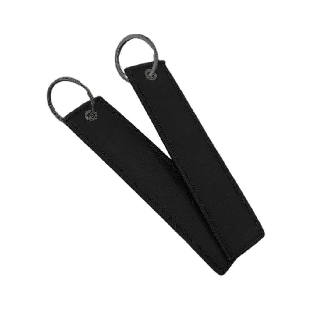 Custom fabric key tag for brand and event merchandise